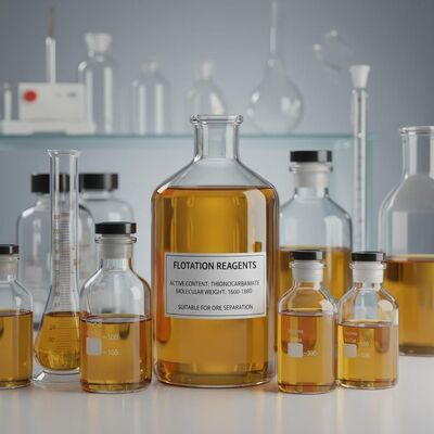 खरीदें सक्रिय सामग्री थायोकार्बामेट और आणविक भार 1600 से 1800 वाले फ्लोटेशन अभिकर्मक, अयस्क पृथक्करण के लिए उपयुक्त online manufacture